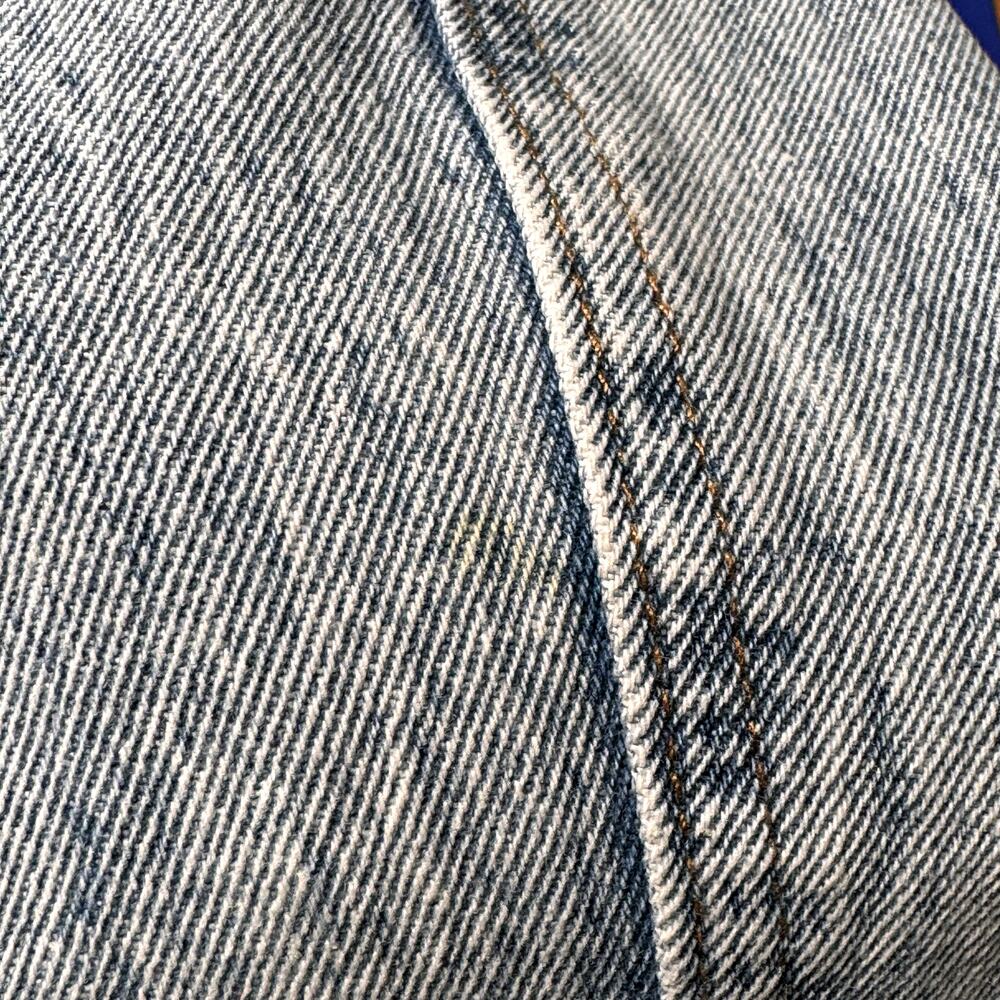 Honey Punch Soul Mates Denim Jacket Blue Patches Festival Concert Boho Size S - Picture 12 of 15